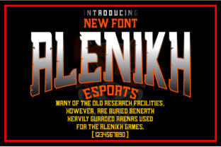 Alenikh Sports Typeface Review: Bold Blackletter for Editorial Impact