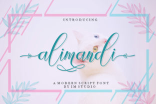 Alimandi: A Light Handwritten Font for Digital Branding