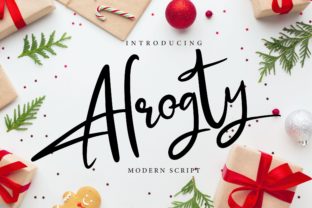 Alrogty Script Handwritten Font for Scroll-Stopping Social Graphics