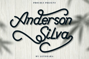 Anderson Silva Typeface Review: A Dynamic Handwritten Font for Branding