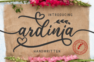 Ardinia: A Modern Handwritten Font for Elegant Editorial Design