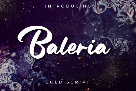 Baleria: The Sweet Handwritten Font for Polished Branding