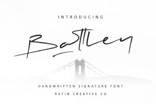 Battley Handwritten Font for Elegant Editorial Design