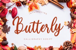 Butterly: A Classy Script Font for Elegant Handmade Products