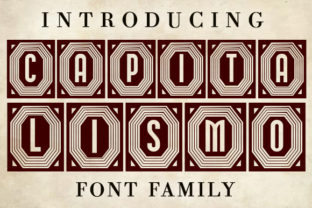 Capitalismo: The Bold Capital Font Family for Premium Craft Designs