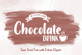 Chocolate Drink Typeface: A Sweet Sans Serif for Handmade Branding