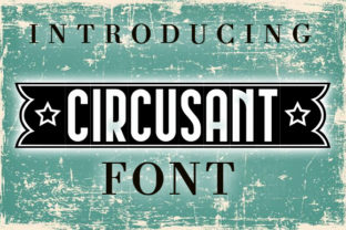 Circusant: The Retro Typeface for Polished Brand Identity