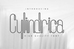 Cylindrica Typeface for Modern Brand Identity Projects
