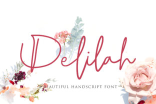 Delilah: A Stunning Script Font for Editorial Design