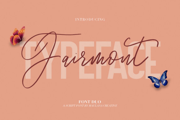 Fairmont Duo: The Handwritten Typeface for Authentic Editorial Design