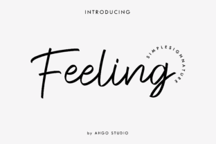 Feeling Signature: A Modern Handwritten Font for Polished Branding