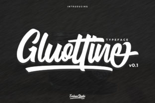 Gluottine Typeface Review: Modern Calligraphy for Editorial Design