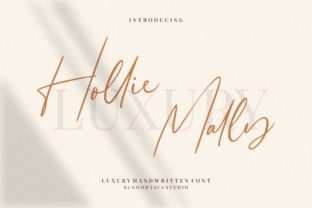 Hollie Mally: The Natural Handwritten Font for Modern Brand Identity