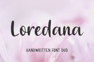 Loredana Handwritten Font for Boutique Branding