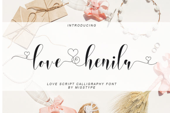 Love Henila: The Elegant Script Font for Modern Branding