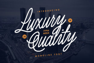 Luxury Quality: A Premium Script Font for Elegant Branding