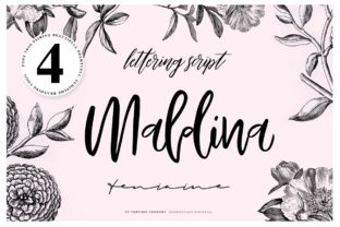 Maldina: A Modern Handwritten Font for Elegant Editorial Design