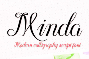 Minda Script: The Elegant Handwritten Typeface for Editorial Design