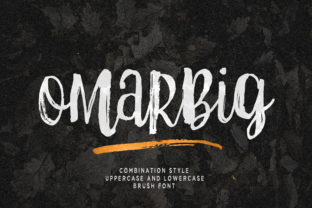 Omarbig Script Handwritten Font for Brand Identity
