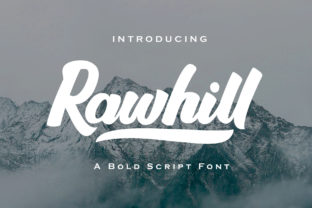 Rawhill: A Bold Script Handwritten Font for Modern Branding