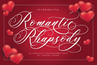 Romantic Rhapsody: The Elegant Script Font for Luxury Crafts