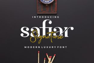 Safiar: A Bold Script Handwritten Font for Standout Branding
