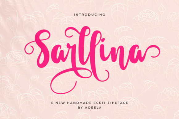 Sarllina: The Bold Script Handwritten Typeface for Unforgettable Branding