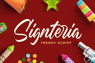 Signteria Script Font Review for Social Campaigns