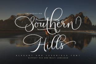 Southern Hills: The Sweet Handwritten Font for Standout Branding