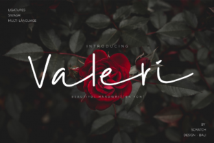 Valeri Script Font for Modern Web Design